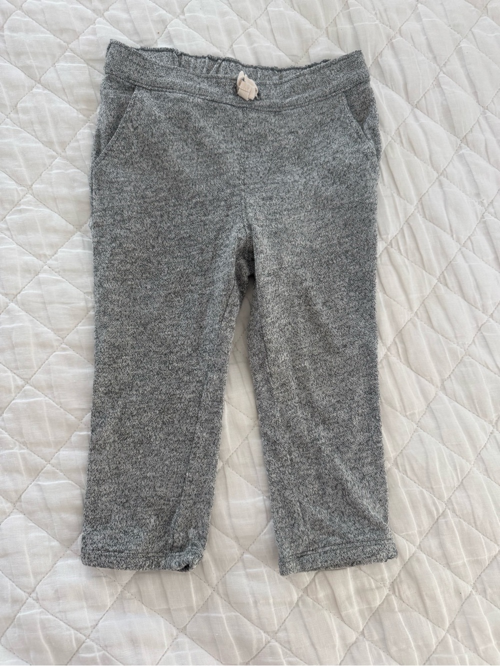 Baby GAP Cozy Gray Fleece Bottoms